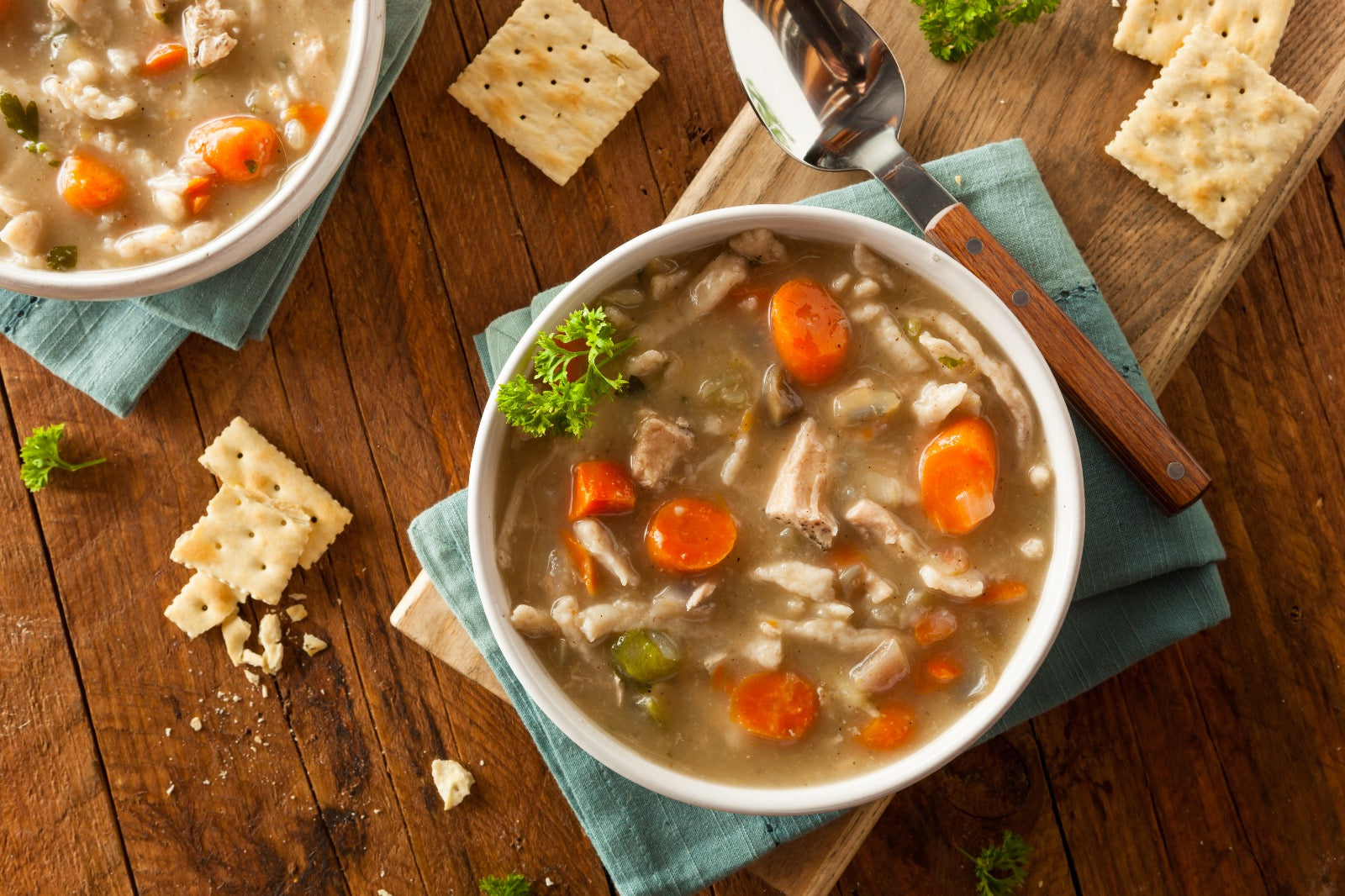 Top 5 Meat & Seafood Items That Can Help Build Immunity - Homemade Chicken Noodle Soup - Beck & Bulow