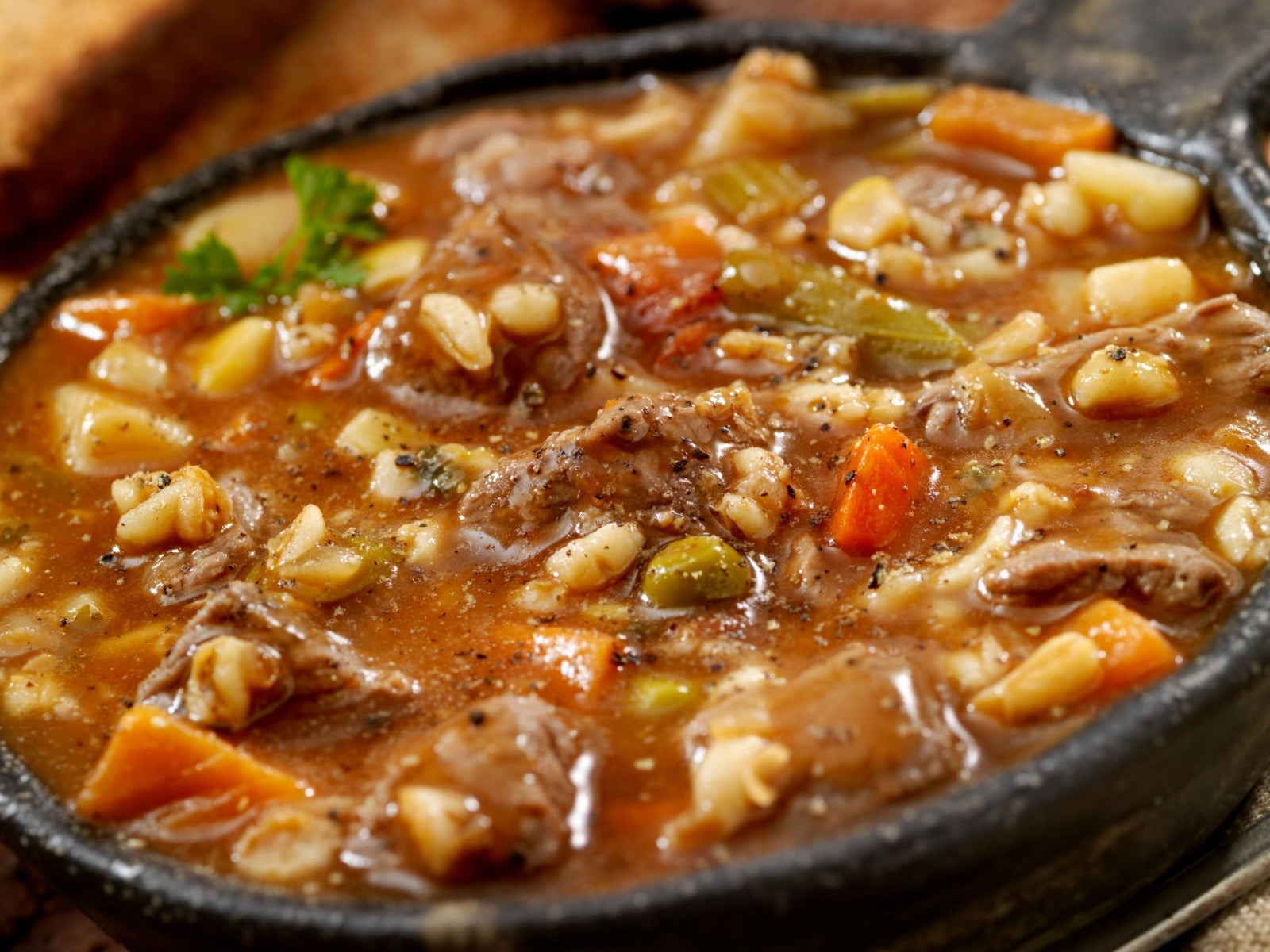 Wholesome And Delicious Bison & Barley Soup Recipe - Beck & Bulow
