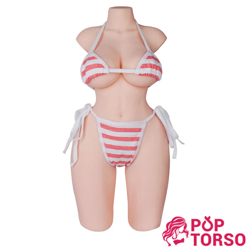 Realistic Curves Sexy Body American Girl Lifelike Pussy Sex Doll Torso