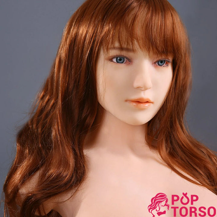 Linghan Qita Doll Asian Life Size Huge Boobs Real Dolls Sex Torso Toys Poptorso