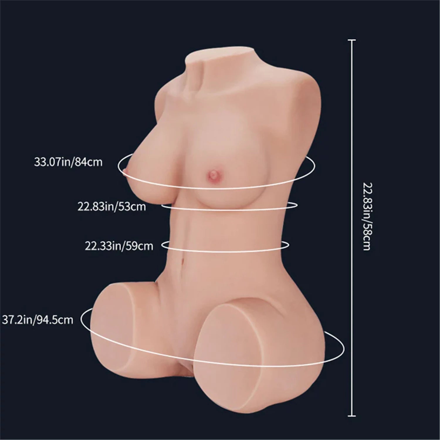 Tantaly Candice Realistic Torso Toy