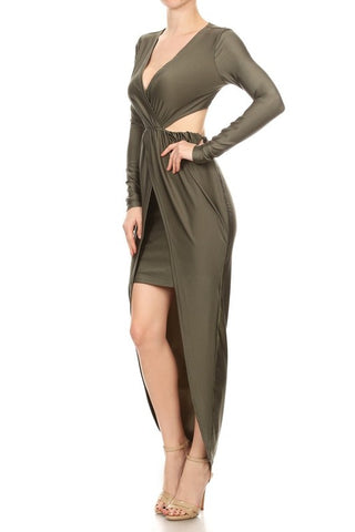 silk jersey NYE dress 