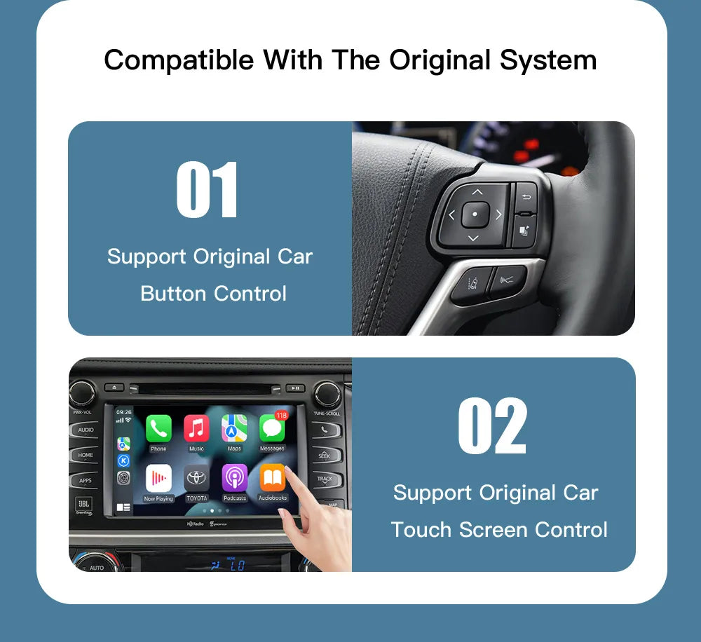Adaptateur Apple CarPlay sans fil : r/ToyotaTacoma