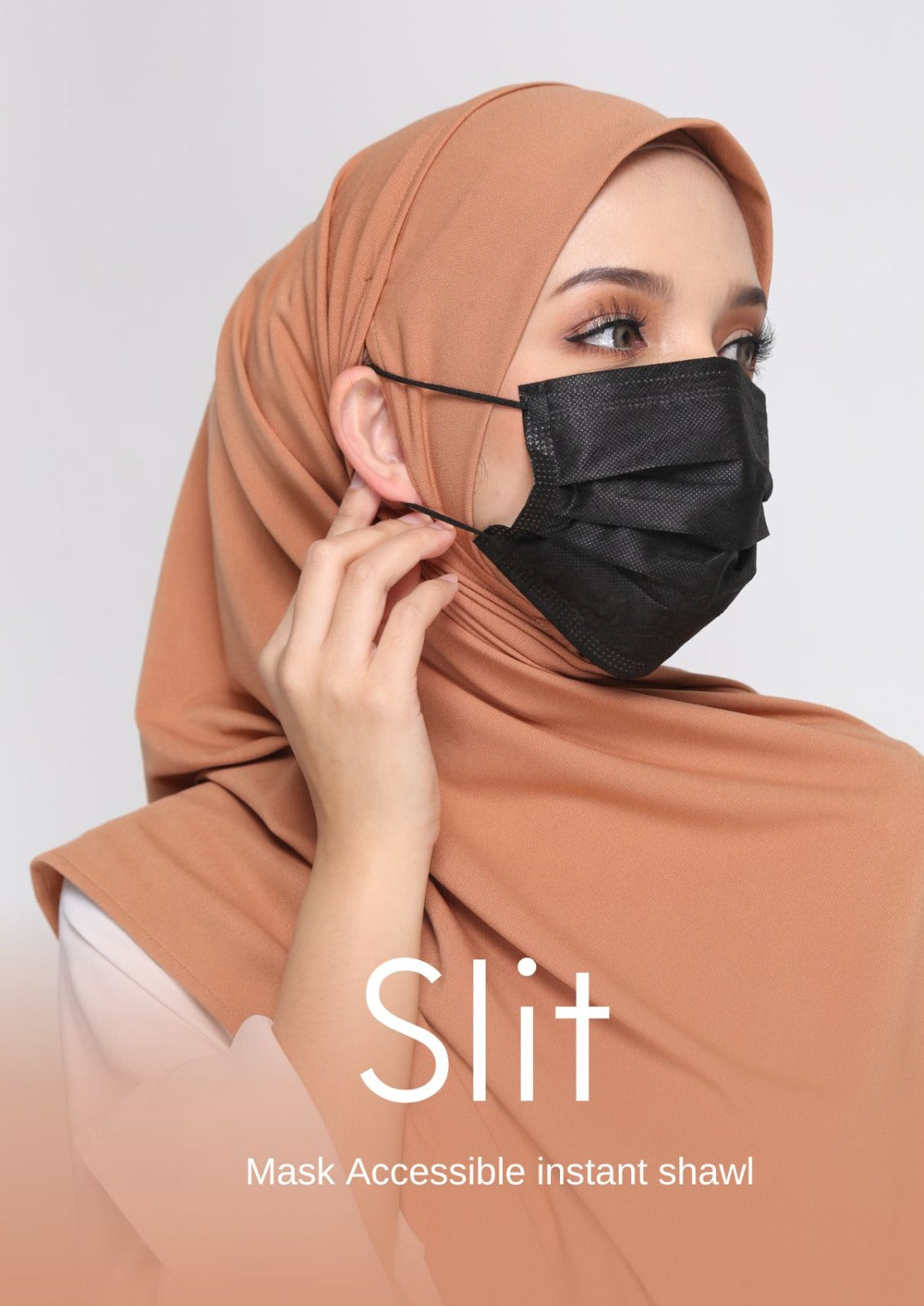 Instant Slit Hijab