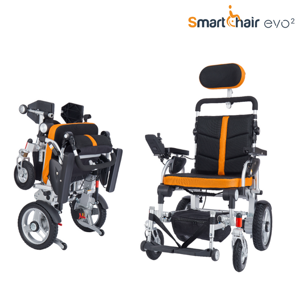 美國品牌 KD-FoldLite Smartchair&nbsp; EVO2 多功能式電動輪椅&nbsp;