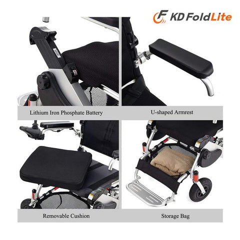 美國 KD-FOLDLITE Smartchair 電動輪椅