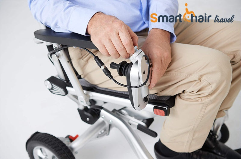美國 Smartchair travel 電動輪椅 (超輕巧款式，可上飛機電池，外置充電)
