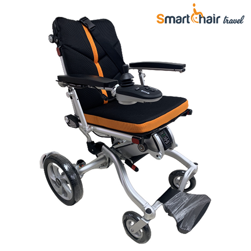 美國 KDF Smartchair travel (12") 電動輪椅 (超輕巧設計，可上飛機鋰電池，外置充電)