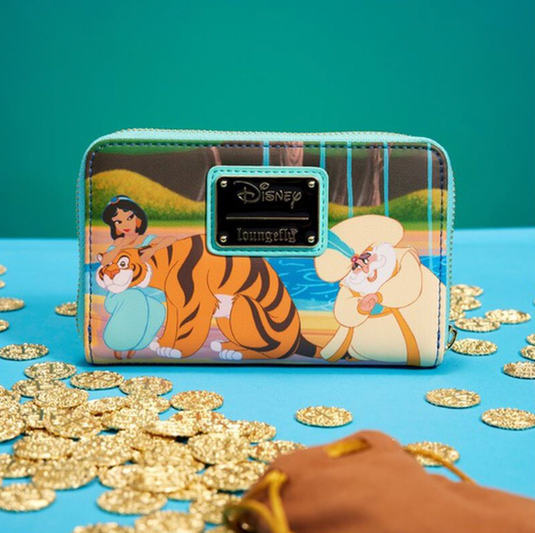 Loungefly: Disney - Cinderella Princess Scene Zip Around Wallet