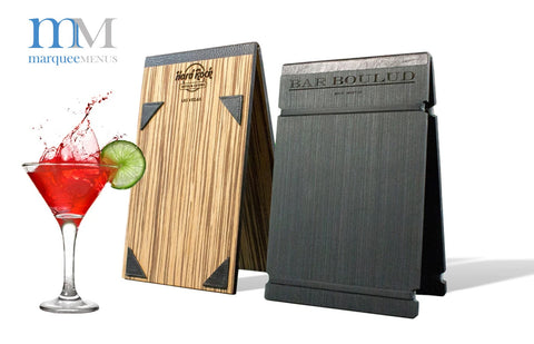 Wooden Menu Holder