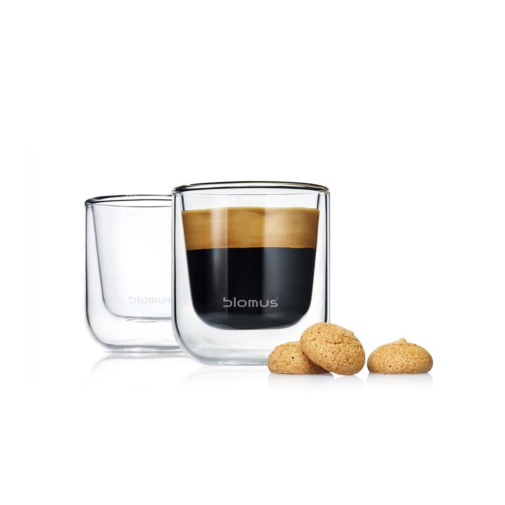 Blomus 63655 Insulated Latte Macchiato Tea Glasses, Set of 2