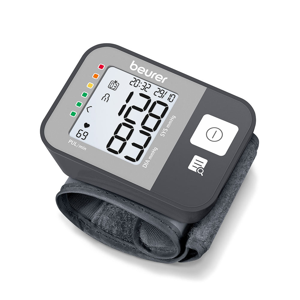 Beurer Series 800W Smart Bluetooth Blood Pressure Wrist Monitor, BC87W