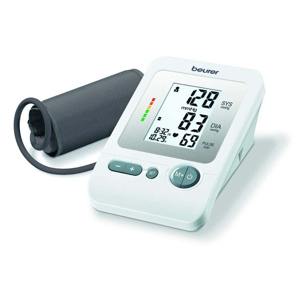 Beurer BM31 Upper Arm Blood Pressure Monitor for Home Use, Large Cuff |  Automatic & Digital, 2-Users, XL Display, Irreg. Heartbeat Detector,  Universal