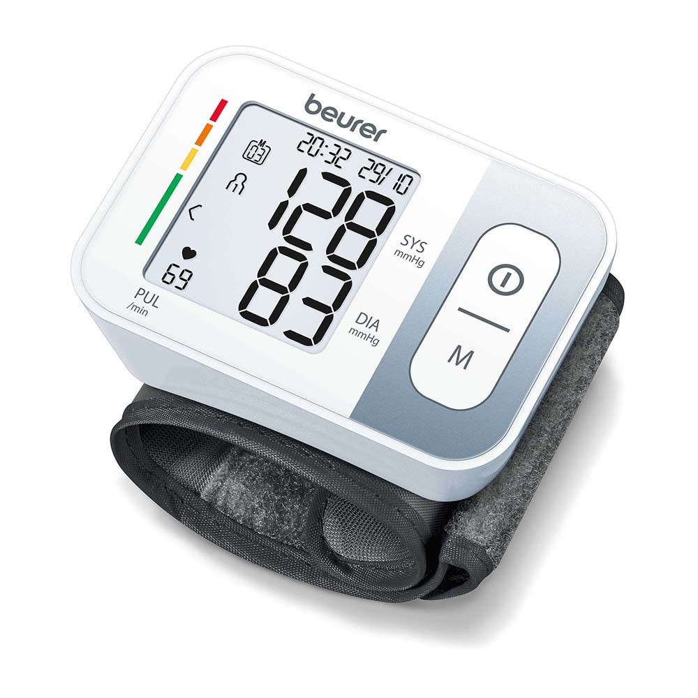 Beurer Series 800W Smart Bluetooth Blood Pressure Wrist Monitor, BC87W