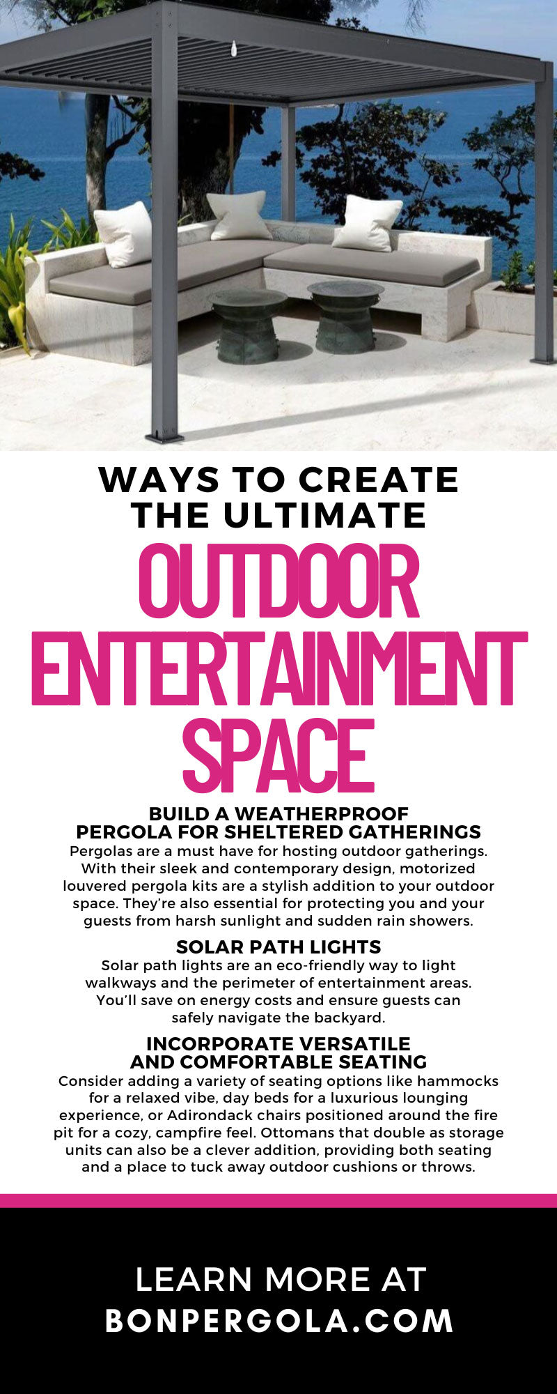 9 Ways To Create the Ultimate Outdoor Entertainment Space