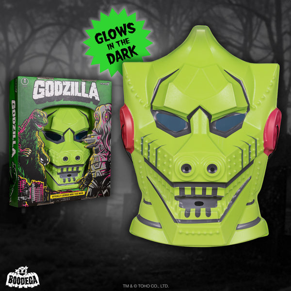 Super7 Mechagodzilla glow-in-the-dark retro mask