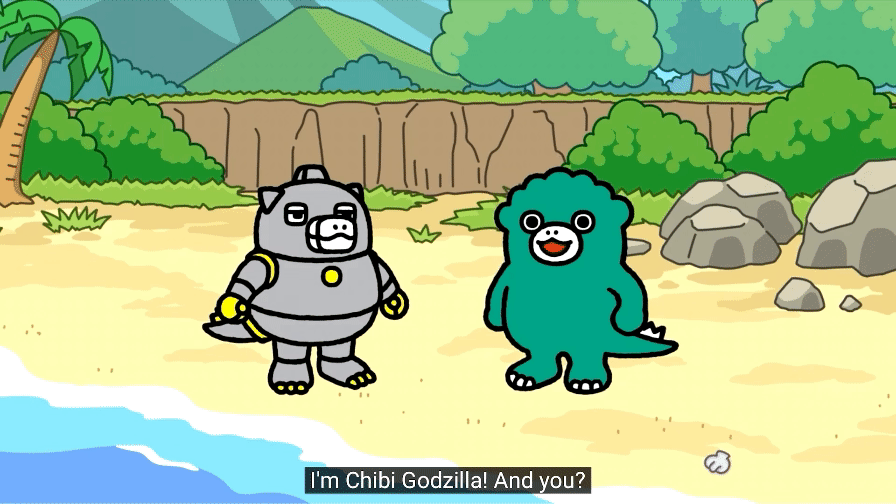 Chibi Godzilla Chibi Mechagodzilla Hoodie