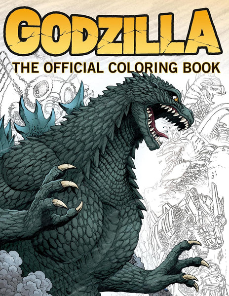 Godzilla: The Official Coloring Book cover
