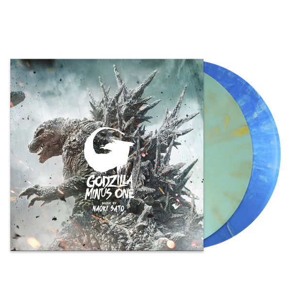 Godzilla Minus One vinyl soundtrack package