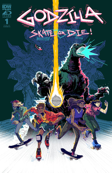 Godzilla Skate or Die Cover A