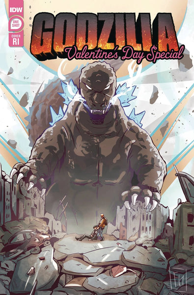 Godzilla Valentine's Day Special Cover RI