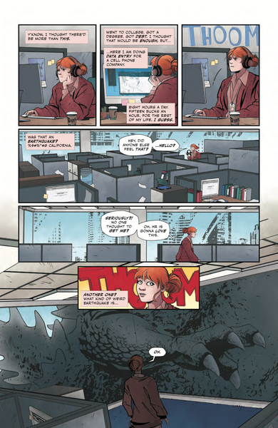 Godzilla Valentine's Day Special Comic Page 2