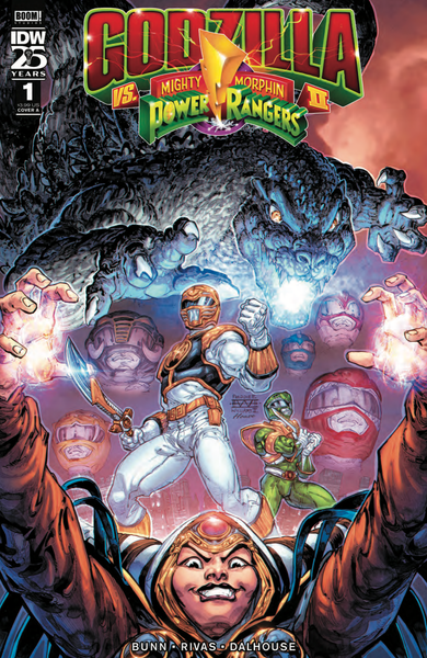 Godzilla Vs Mighty Morphin Power Rangers 1 Preview Cover