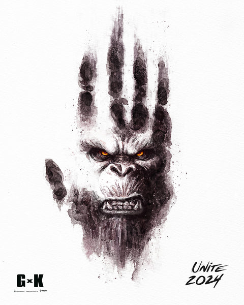 Godzilla x Kong: The New Empire Kong poster