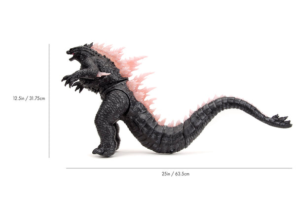 Godzilla x Kong: Heat-Ray Breath Godzilla R/C figure dimensions