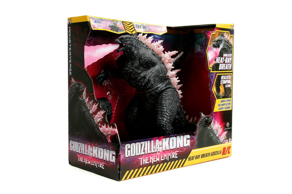 Godzilla x Kong: Heat-Ray Breath Godzilla R/C figure package