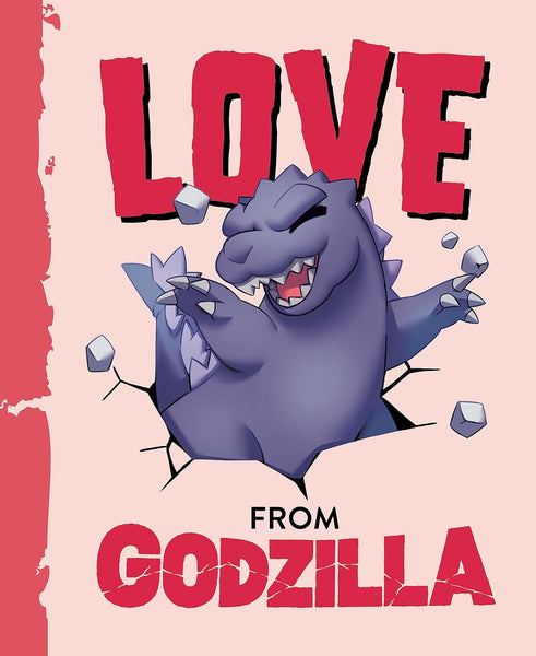 Love From Godzilla children's book cover