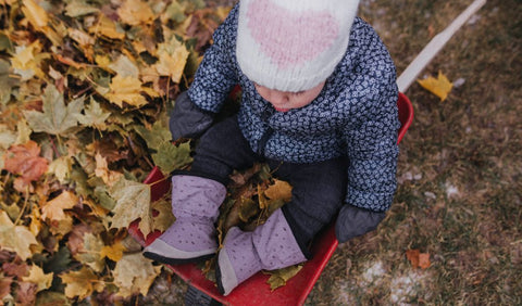 bottes d'automne pour bébés