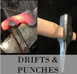 Blacksmith Forging Punches & Drifts Sets