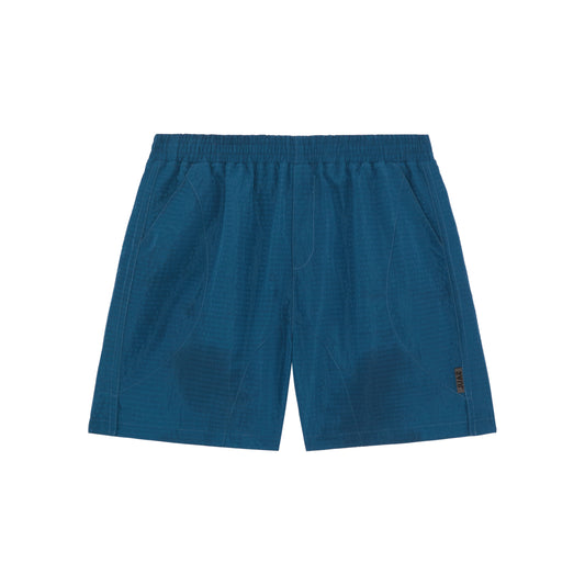 LIGHTWEIGHT NYLON SHORTS - TURQUOISE – Saul Nash