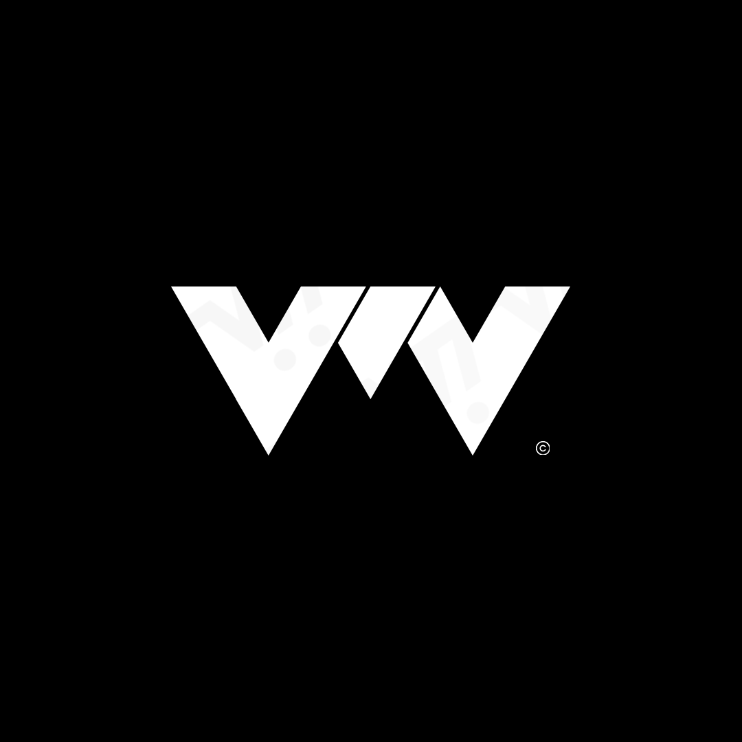 xVr White Inverted Word Cloud Logo Premium Tee – XayVr Brand Apparel