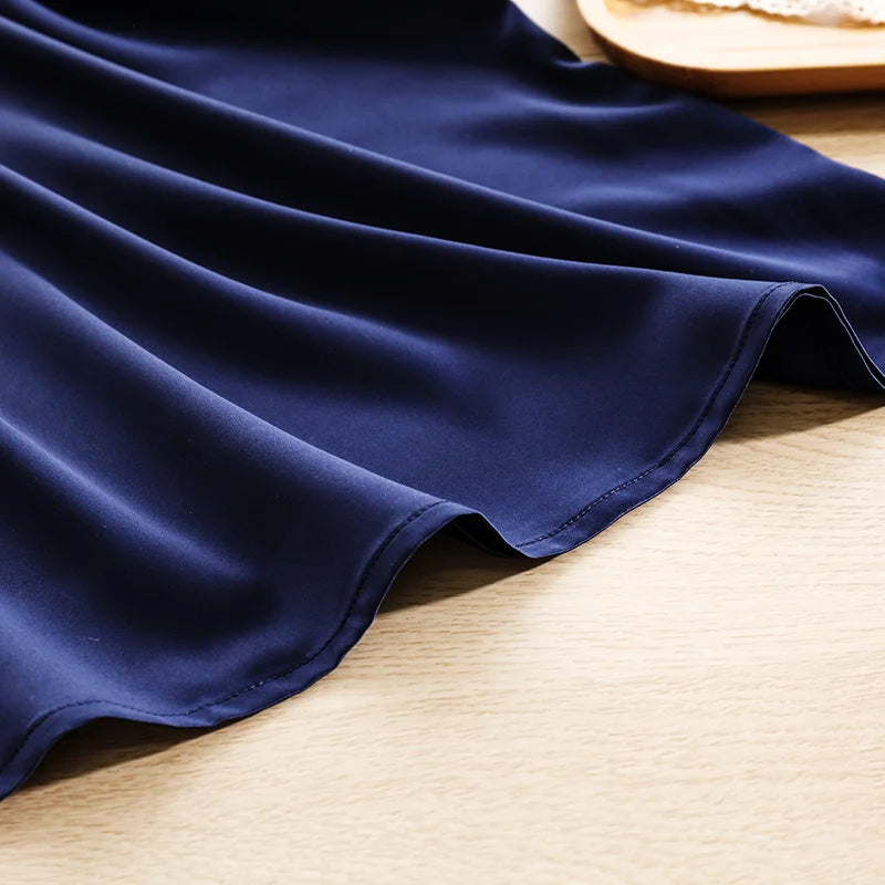 Elegant Adjustable Satin Maxi Dresses for Summer Parties - Image 38