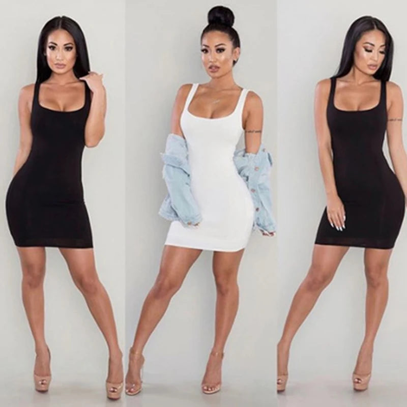Elegant Summer Sheath Dress - Vintage Backless Bodycon Style - Image 18