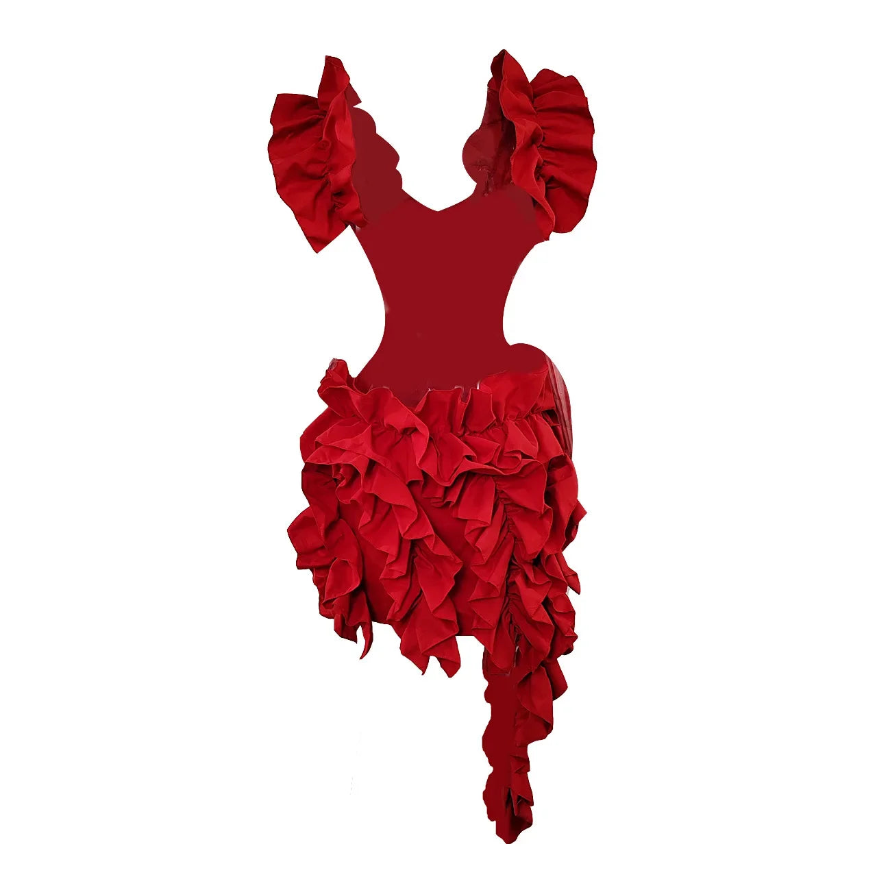 Sexy Sleeveless V-Neck Backless Mini Dress for Parties - Image 88