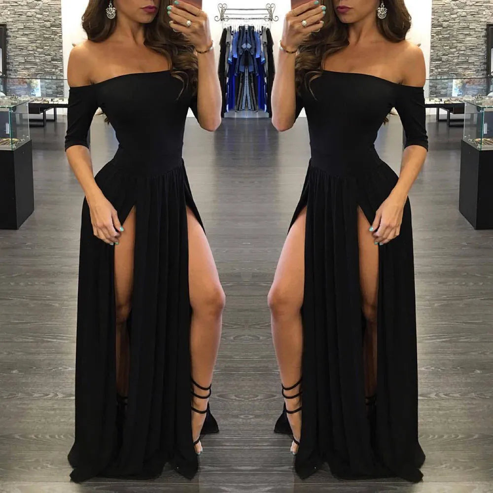 Elegant Black Sleeveless Backless Dress for Club Parties - Image 4
