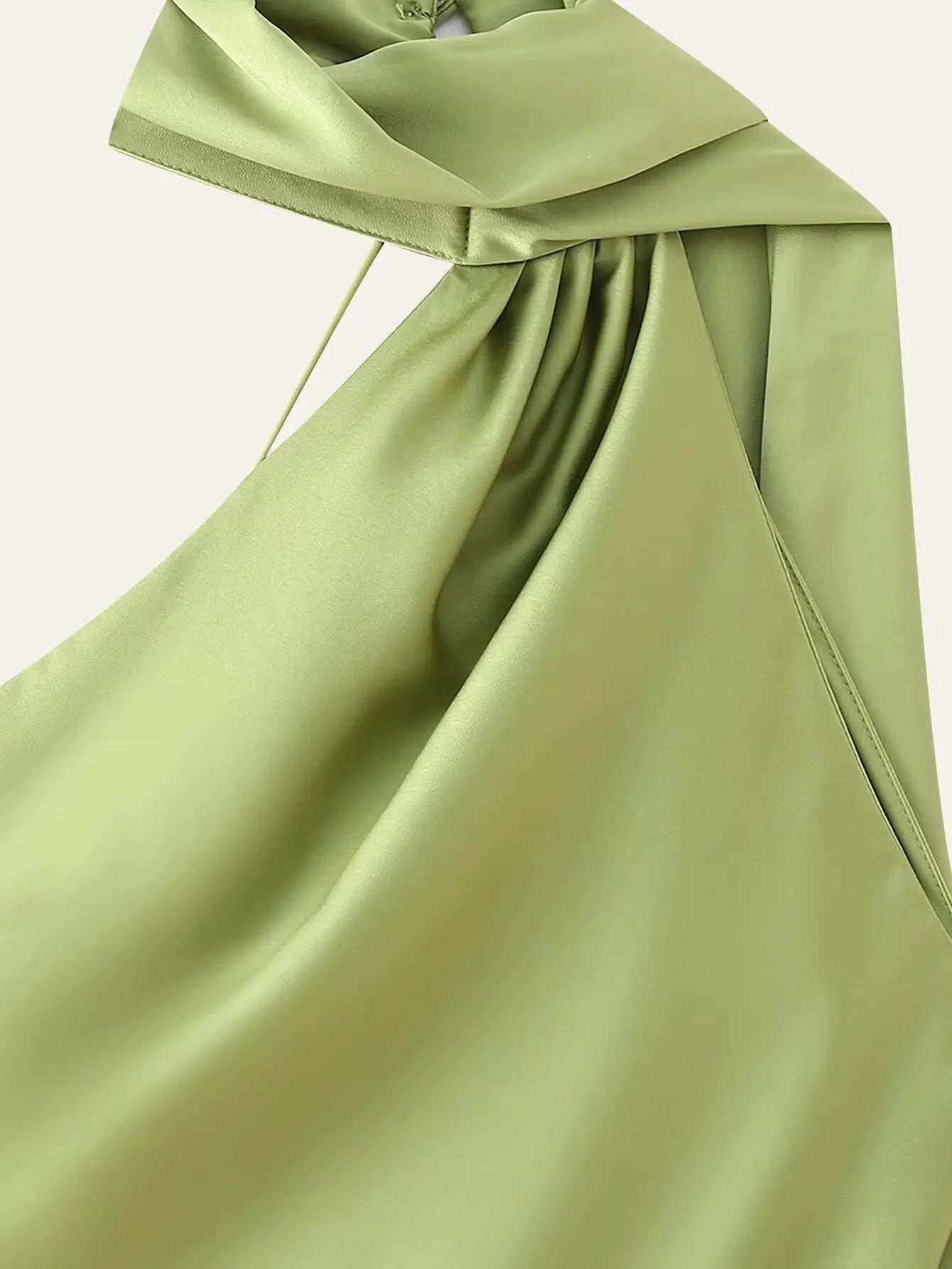 Elegant Asymmetrical Halter Neck Sleeveless Party Dress - Image 13