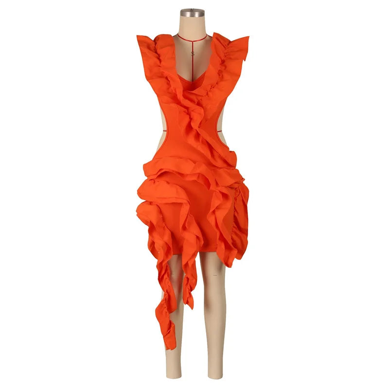 Elegant Off-Shoulder Backless Party Dress for Women - Image 14