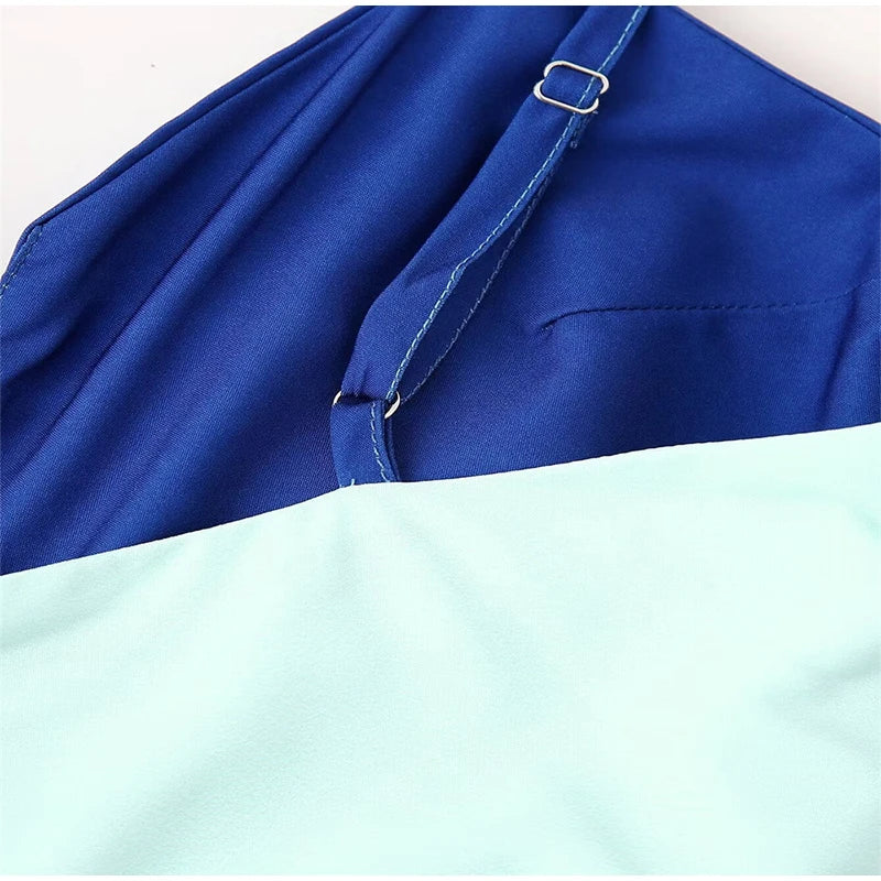 Elegant Backless Hollow Out Summer Dress for Women - Image 17