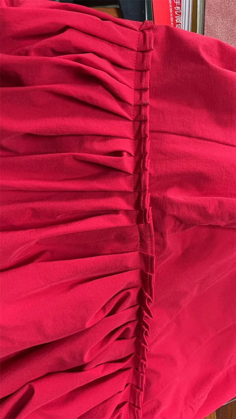 Elegant Backless Mini Dress with Square Collar for Parties - Image 17