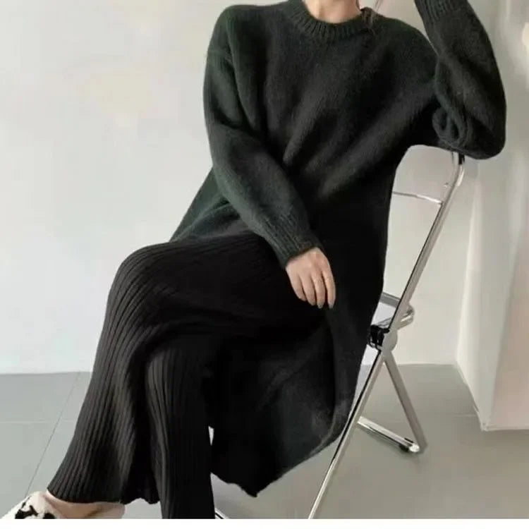 Women's V Neck Knit Bodycon Dress - Cozy & Stylish - Image 20