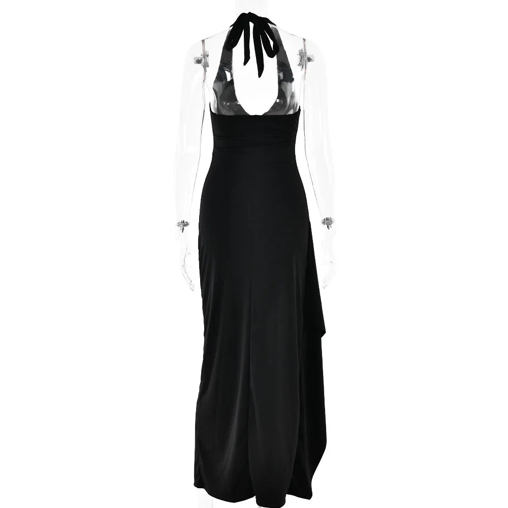 Elegant Backless Maxi Dress for Summer Parties - Image 15