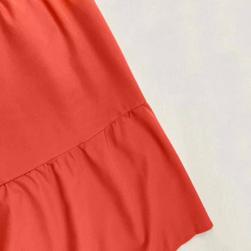Summer Backless Hollow Out Pleated Maxi Dress for Women - Image 21