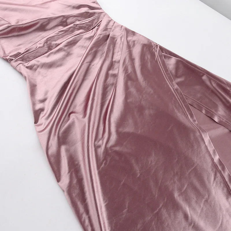 Elegant Halter Backless Bodycon Dress for Evening Events - Image 29