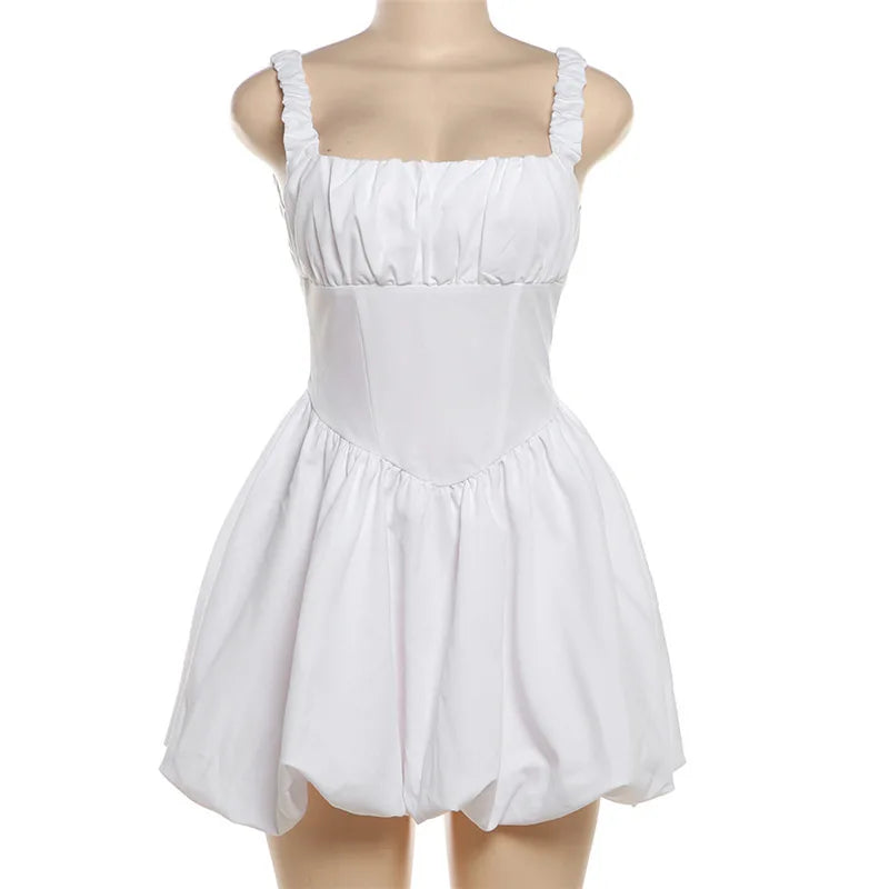 Elegant Backless A-line Mini Dress for Summer Parties - Image 8