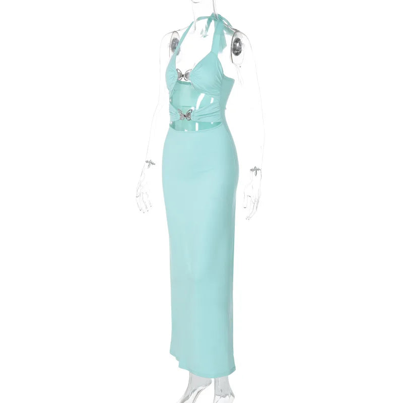 Elegant Hollow Out Maxi Dress for Summer Parties - Image 23