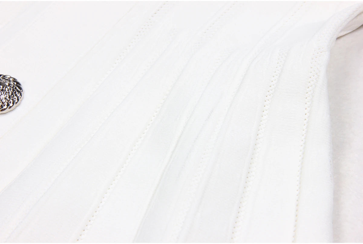 Fashionable Elastic Knitted Pleated Casual Women's Dress - Image 20